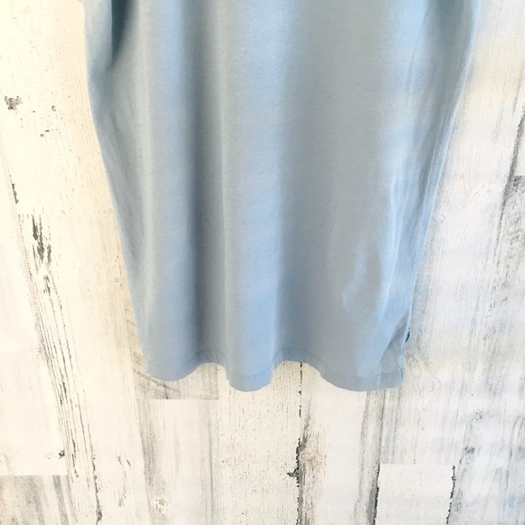 NWOT Save Khaki Polo Knit Shirt MEN's Blue Tee Short Sleeve Made in USA - Picture 7 of 7